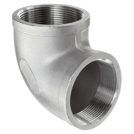 Thrifco Plumbing 1/4 90 Stainless Steel Elbow, Packaged 9017003